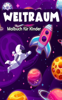 Weltraum Malbuch für Kinder