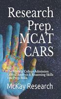Research Prep. MCAT CARS