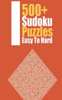 500+ Sudoku Puzzles Easy To Hard