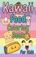 Kawaii Food Coloring Book For Kids