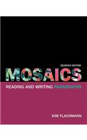 Mosaics: Reading and Writing Paragraphs Plus Mylab Writing with Etext -- Access Card Package