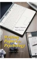 Writing Papers in Psychology