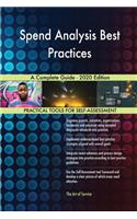 Spend Analysis Best Practices A Complete Guide - 2020 Edition