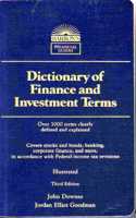 Dictionary of Finance and Investment Terms (Barron's Financial Guides)