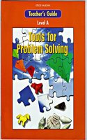 Steck-Vaughn Tools for Problem Solving: Teacher's Guide Cover (Level A) 1998: Teacher's Guide Cover (Level A) 1998