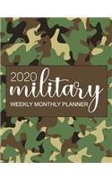 2020 Military Weekly Monthly Planner: (Military Planner)