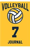 Volleyball Journal 7