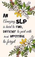 An amazing SLP is hard to find, difficult to part with and impossible to forget.