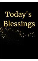 Today's Blessings: Blank and Lined Journal for Girls and Women to Write in Daily Blessings