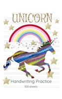 Unicorn Handwriting Practice