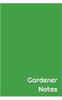 Gardener Notes