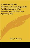 A Revision of the Rotatorian Genera Lepadella and Lophocharis with Descriptions of Five New Species (1916)