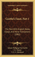 Goethe's Faust, Part 1