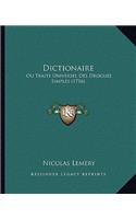 Dictionaire
