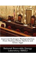 Improved Hydrogen Photoproduction from Photosynthetic Bacteria and Green Algae