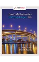 Webassign Printed Access Card for Tussy/Koenig's Basic Mathematics for College Students with Early Integers, Single-Term
