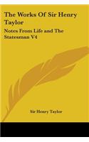 Works of Sir Henry Taylor