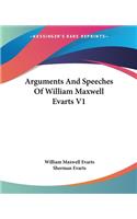 Arguments And Speeches Of William Maxwell Evarts V1