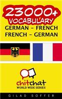 23000+ German - French French - German Vocabulary