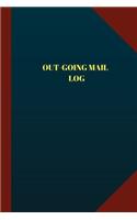 Outgoing Mail Log (Logbook, Journal - 124 pages 6x9 inches): Outgoing Mail Logbook (Blue Cover, Medium)(Logbook/Record Books)