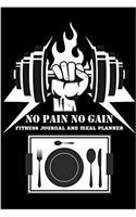 Fitness Journal and Meal Planner