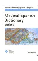 Medical Spanish Dictionary Pocket