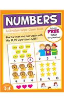 Numbers Christian Wipe-Clean Workbook: (Let's Do It Again! Workbooks)