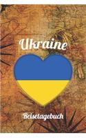 Ukraine Reisetagebuch: A5 Reise Journal I Notizbuch I Urlaubs Planer I Road trip Planer I Travel notebook I 6X9 Pocket journal I Geschenk für Backpacker