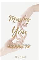 Missing You KENNETH Journal: Lined Notebook / Journal Gift, 120 Pages, 6x9, Soft Cover, Matte Finish