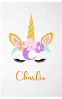 Charlie A5 Lined Notebook 110 Pages