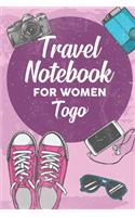 Travel Notebook for Women Togo: 6x9 Travel Journal or Diary with prompts, Checklists and Bucketlists perfect gift for your Trip to Togo for every Traveler