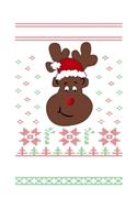 Christmas Reindeer Notebook