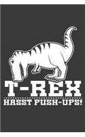 T-Rex hasst Push-Ups