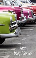 2020 Daily Planner: Classic cars; January 1, 2020 - December 31, 2020; 6" x 9"