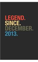 Legend Since December 2013