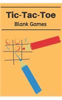 Tic Tac Toe Blank Games
