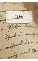 Iran: Ruled Travel Diary Notebook or Journey Journal - Lined Trip Pocketbook for Men and Women with Lines