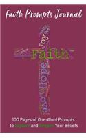 Faith Prompts Journal: Faith-Based Line Notebook for Journaling with Prompts