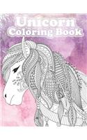 Unicorn Coloring Book: Featuring Various 30+ Magic Beautiful Animals: Sloth Giraffe Cat Dog Elephant Alpaca Turtle Monkey Bee Pig Penguin Owl Shark Pig Lion and More Desig