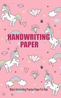 Handwriting Paper