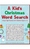 A Kid's Christmas Word Search