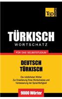 Türkischer Wortschatz für das Selbststudium - 9000 Wörter