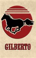 Wild Horse Lined Notebook