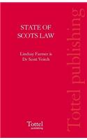 The State of Scots Law