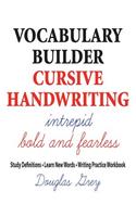 Vocabulary Builder Cursive Handwriting