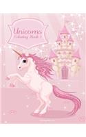 Unicorns Coloring Book 1