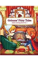 Grimms' Fairy Tales Adult Coloring Book Vol. 1
