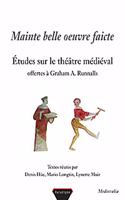 Mainte Belle Oeuvre Faicte