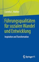 Führungsqualitäten Für Sozialen Wandel Und Entwicklung