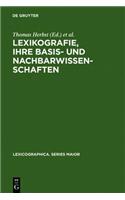 Lexikografie, Ihre Basis- Und Nachbarwissenschaften